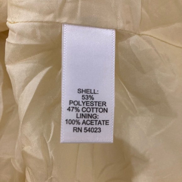 Banana Republic yellow skirt size 4 - Picture 9 of 10